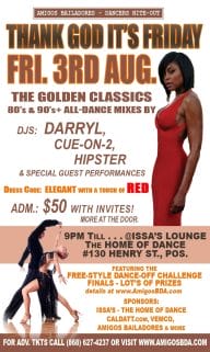 Thank God It's Friday Classic All-Dance Party featuring the "Spot-Cash" Dance Challenge - August 3rd 2018