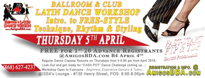 Free-Style Ballroom & Latin Dance Workshop